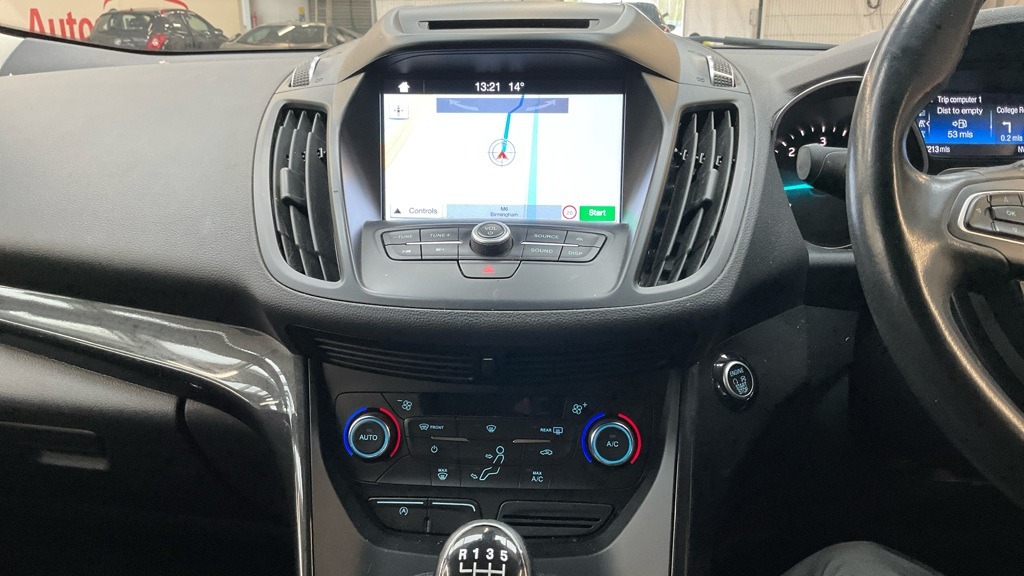 Ford Kuga 2.0 Tdci Titanium Sat Nav Dab Bluetooth BX67YKB Black #3