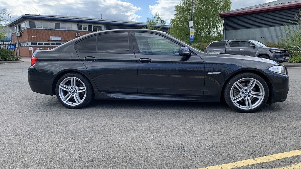 BMW 5 Series 520D M Sport Step Pro Media Leather PY11JJL Grey #6
