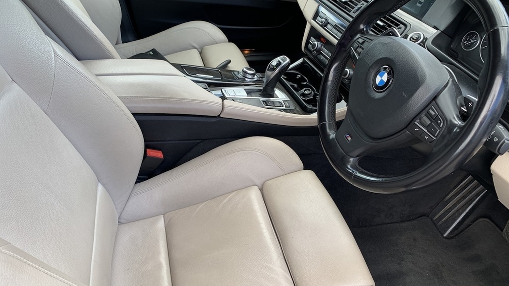BMW 5 Series 520D M Sport Step Pro Media Leather PY11JJL Grey #3
