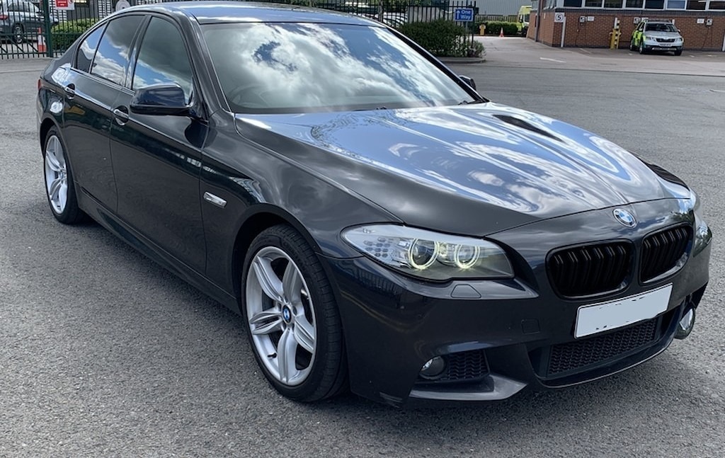 BMW 5 Series 520D M Sport Step Pro Media Leather Grey