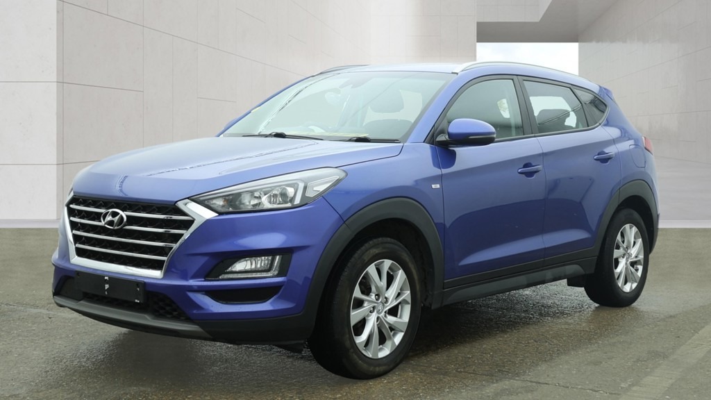 Hyundai Tucson 1.6 Crdi 48V Mhd Se Nav Nav Camera Ulez EX70UFS Blue #4