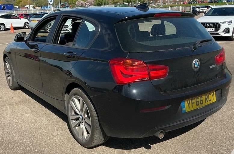 BMW 1 Series 118D Sport Pro Media Nav 10 Bmw Service Black #2