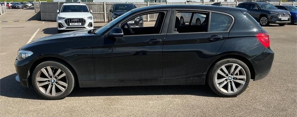 BMW 1 Series 118D Sport Pro Media Nav 10 Bmw Service Black #4