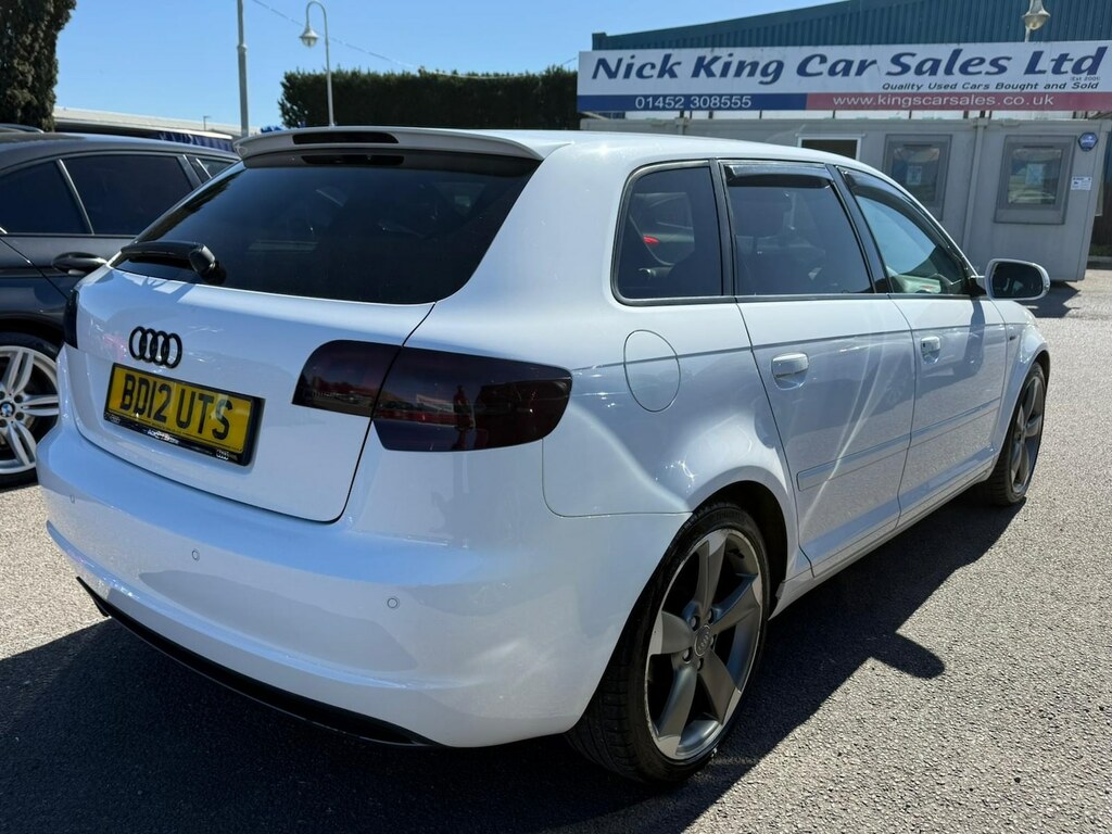 Audi A3 2.0 Tdi Black Edition 35 Tax Bose Half BD12UTS White #5