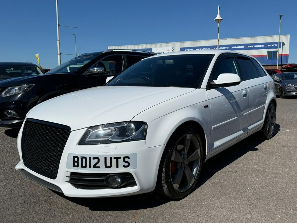 Audi A3 2.0 Tdi Black Edition 35 Tax Bose Half BD12UTS White #3