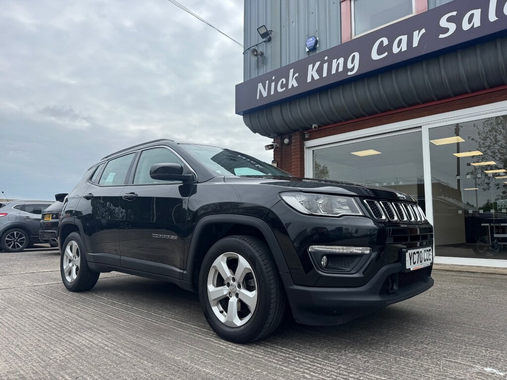 Jeep Compass 1.4 Multiair 140 Longitude Sat Nav Carpla Black