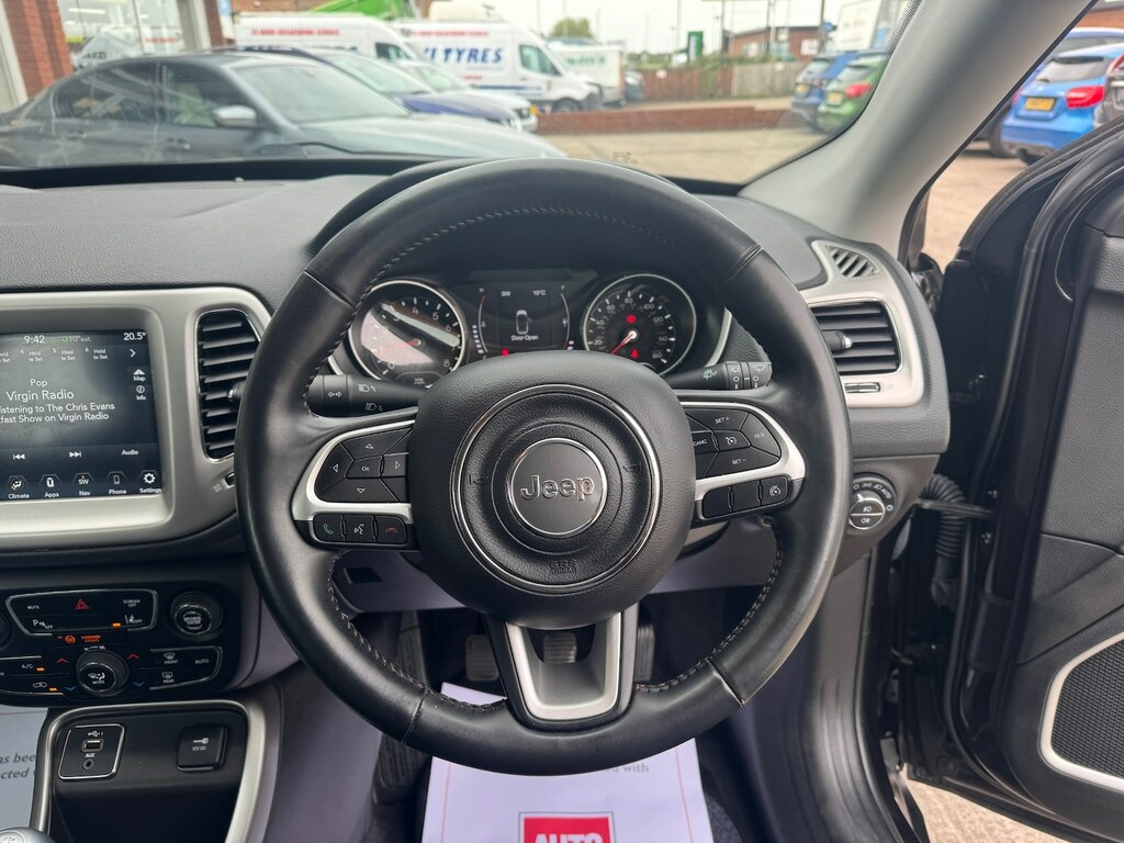 Jeep Compass 1.4 Multiair 140 Longitude Sat Nav Carpla YC70CDE Black #4
