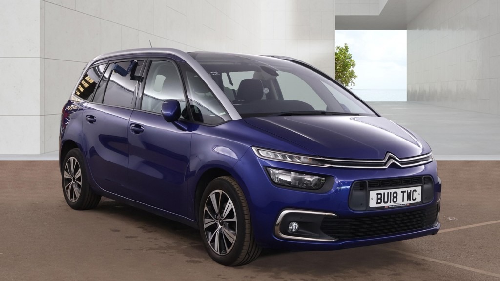Citroen Grand C4 Picasso 1.6 Bluehdi Feel Sat Nav Ulez 7 Seats Blue