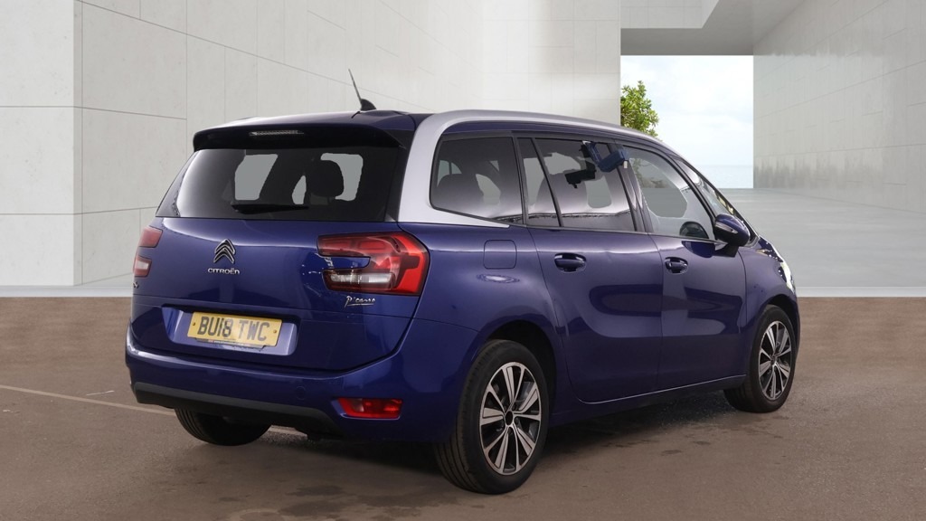 Citroen Grand C4 Picasso 1.6 Bluehdi Feel Sat Nav Ulez 7 Seats Blue #5