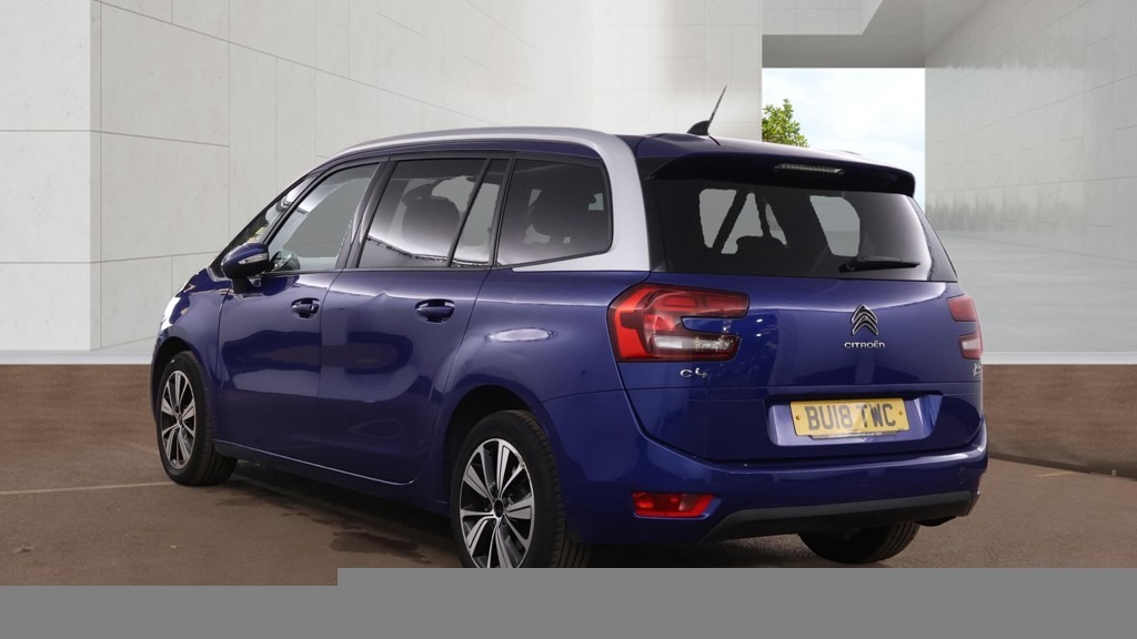 Citroen Grand C4 Picasso 1.6 Bluehdi Feel Sat Nav Ulez 7 Seats Blue #2