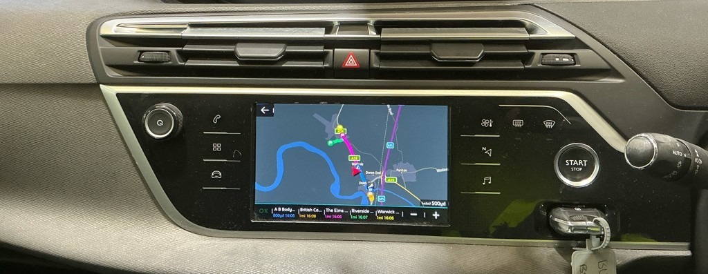 Citroen Grand C4 Picasso 1.6 Bluehdi Feel Sat Nav Ulez 7 Seats Blue #3