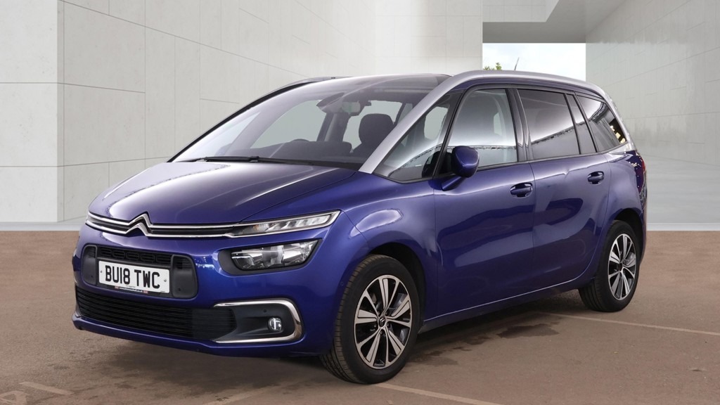 Citroen Grand C4 Picasso 1.6 Bluehdi Feel Sat Nav Ulez 7 Seats Blue #4