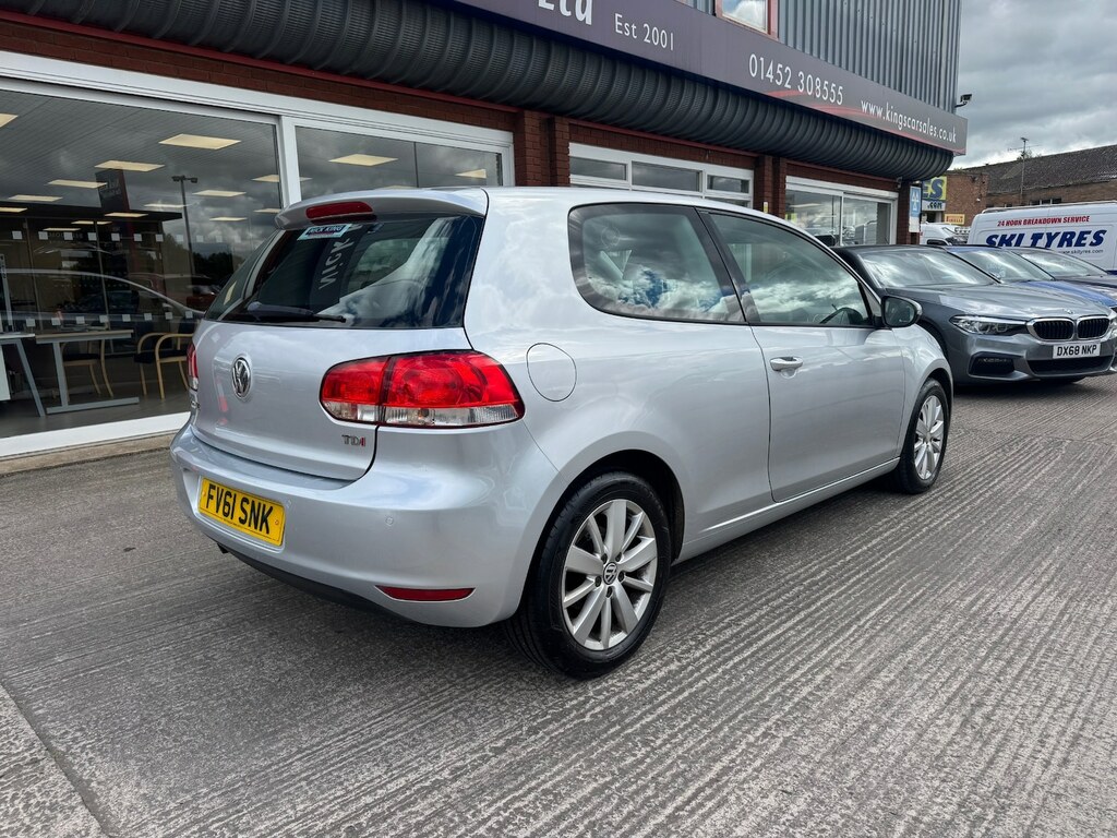 Volkswagen Golf 1.6 Tdi 105 Match 9 Services 12 Mths Mot FV61SNK Silver #6