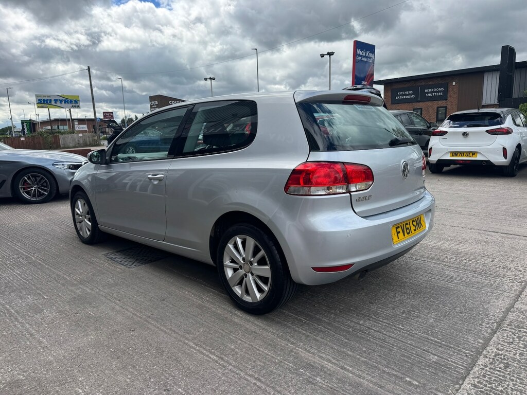 Volkswagen Golf 1.6 Tdi 105 Match 9 Services 12 Mths Mot FV61SNK Silver #2