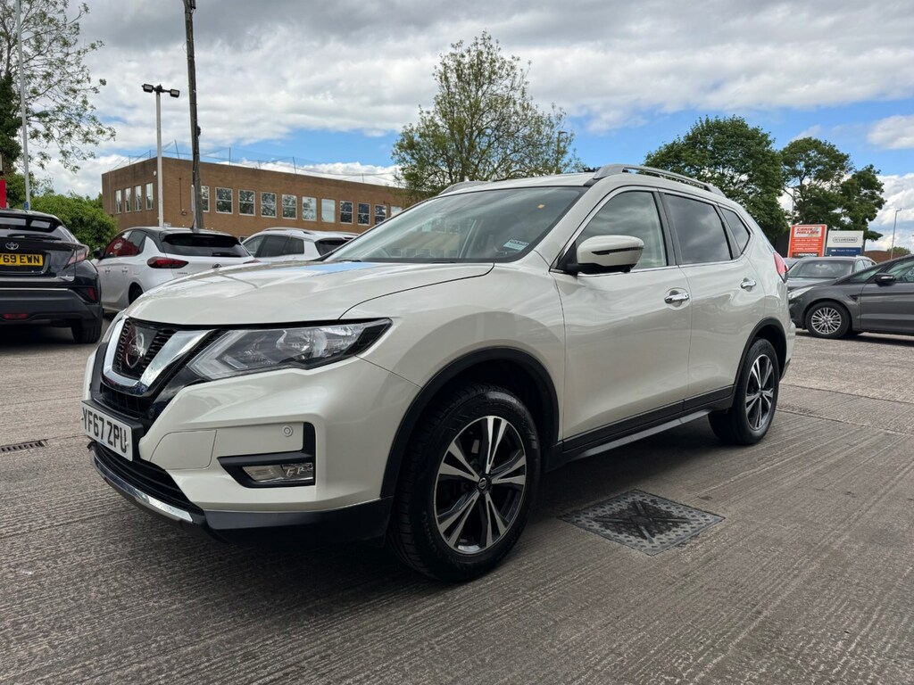 Nissan X-Trail 1.6 Dci N-connecta Panroof Nav Camera YF67ZPU White #6