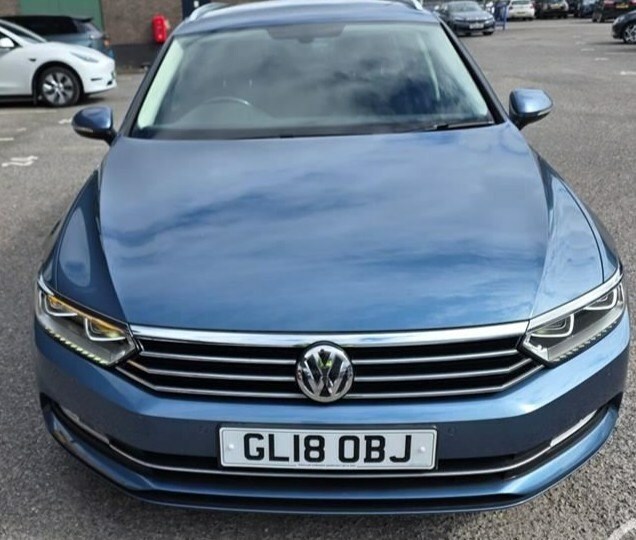 Volkswagen Passat 2.0 Tdi Se Business Nav Ulez 9 Services GL18OBJ Blue #6