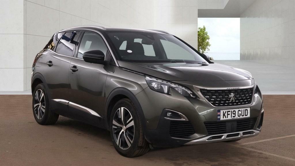 Peugeot 3008 1.5 Bluehdi Gt Line Nav Camera Carplay Grey