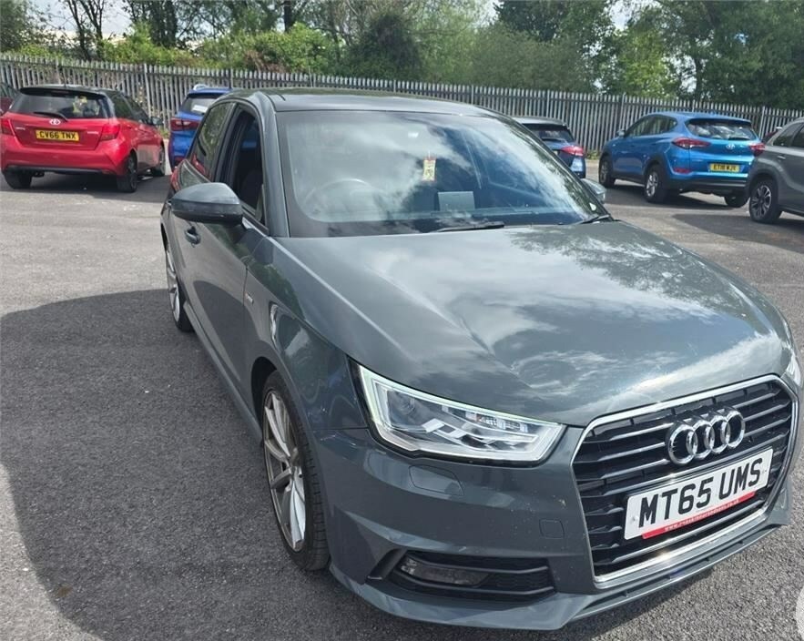 Audi A1 1.6 Tdi S Line 20 Tax Ulez 80 Mpg Hal Grey