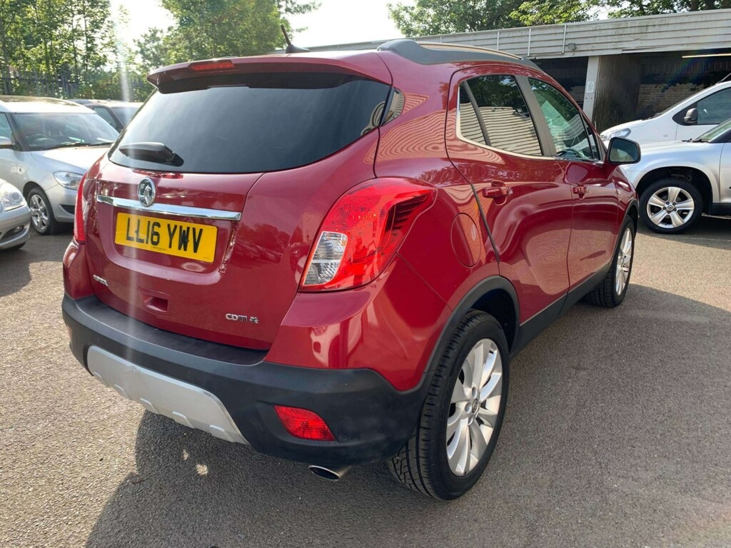 Vauxhall Mokka 1.6 Cdti Se 4Wd 9 Services Ulez Leather Red #5