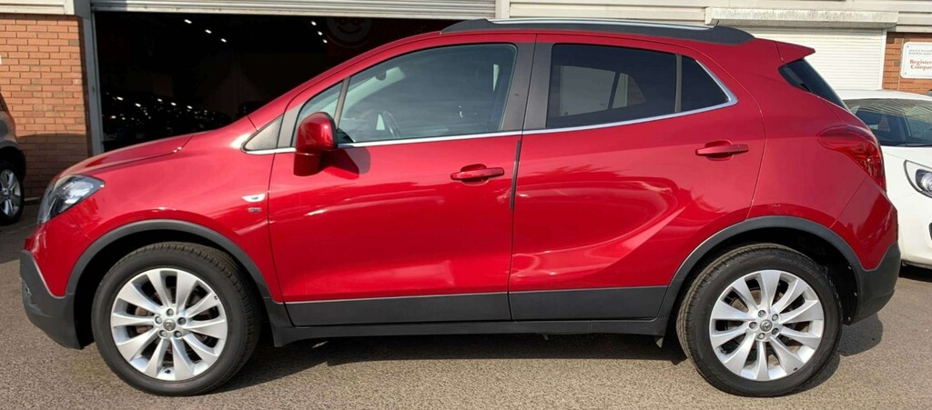Vauxhall Mokka 1.6 Cdti Se 4Wd 9 Services Ulez Leather Red #2