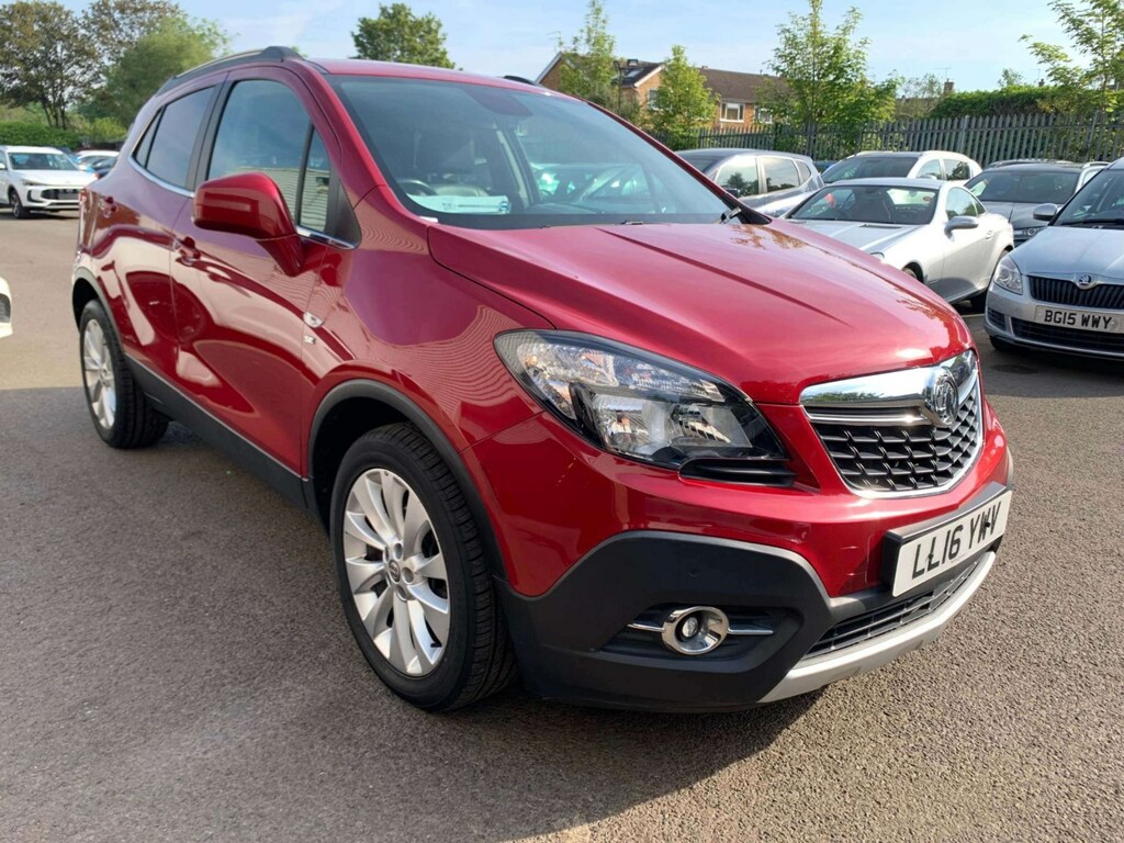 Vauxhall Mokka 1.6 Cdti Se 4Wd 9 Services Ulez Leather Red