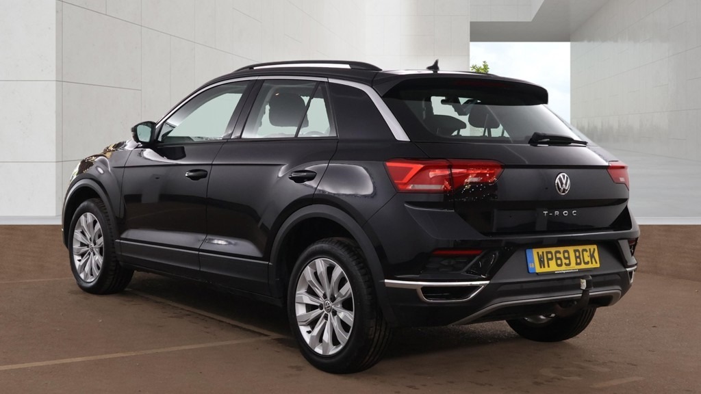 Volkswagen T-Roc 1.5 Tsi Evo Se Car Net Apps Dab Ulez WP69BCK Black #2