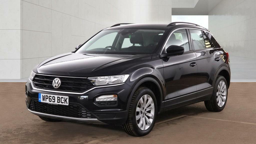 Volkswagen T-Roc 1.5 Tsi Evo Se Car Net Apps Dab Ulez WP69BCK Black #3