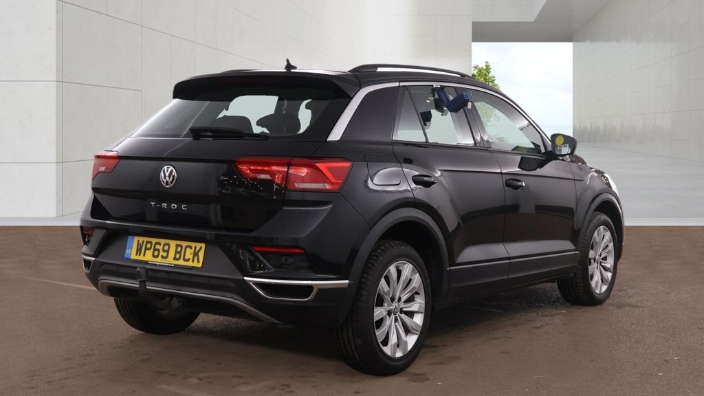 Volkswagen T-Roc 1.5 Tsi Evo Se Car Net Apps Dab Ulez WP69BCK Black #4