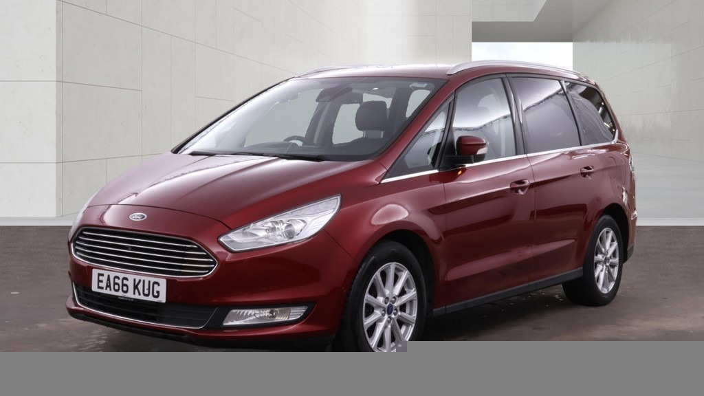 Ford Galaxy 2.0 Tdci 180 Titanium X Panroof Nav Lea EA66KUG Red #4