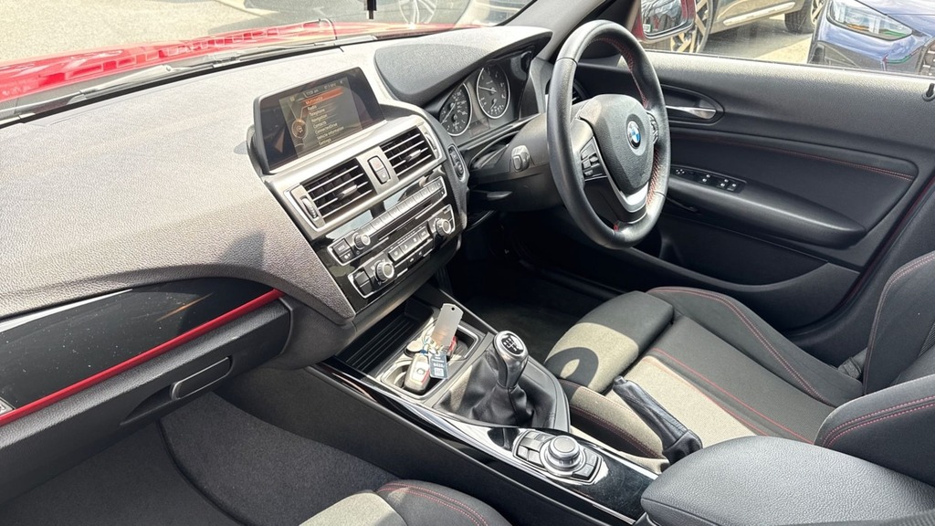 BMW 1 Series 116D Sport Nav 20 Tax 72 Mpg Ulez D FA65CWR Red #4