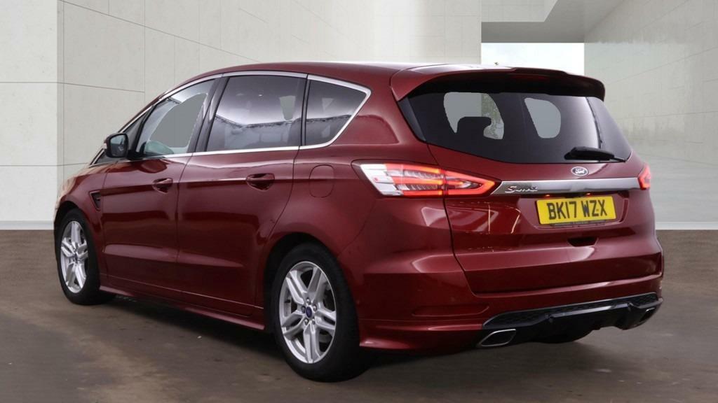 Ford S-Max 2.0 Tdci 180 Titanium Sport X Pack Leathe BK17WZX Red #2