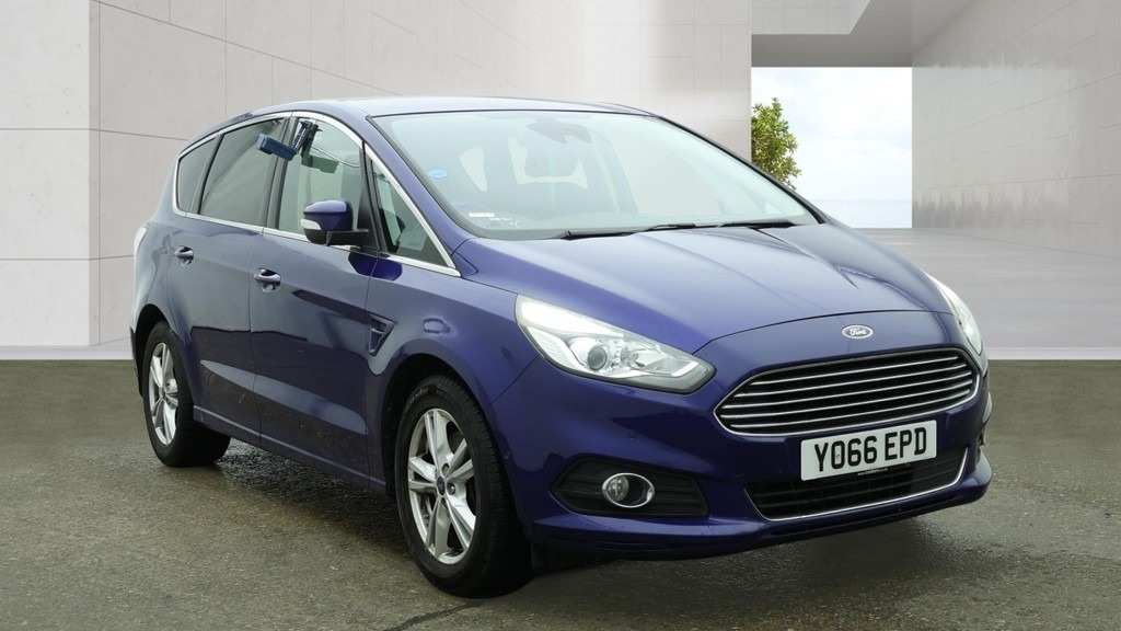 Ford S-Max 2.0 Tdci 150 Titanium 8 Services Hseats Blue