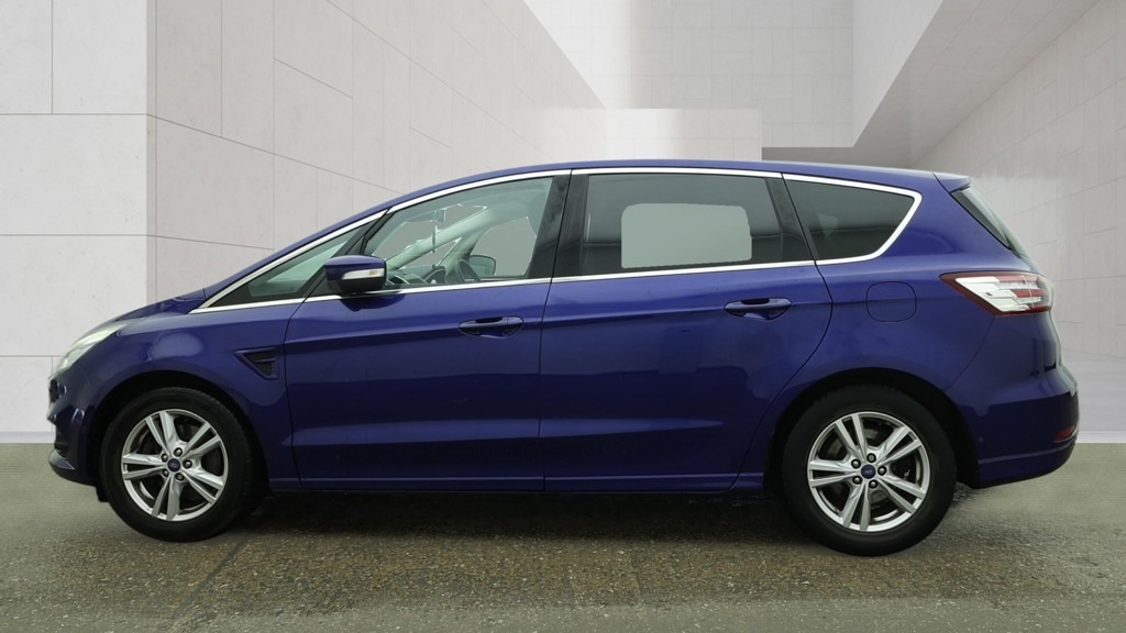 Ford S-Max 2.0 Tdci 150 Titanium 8 Services Hseats Blue #6
