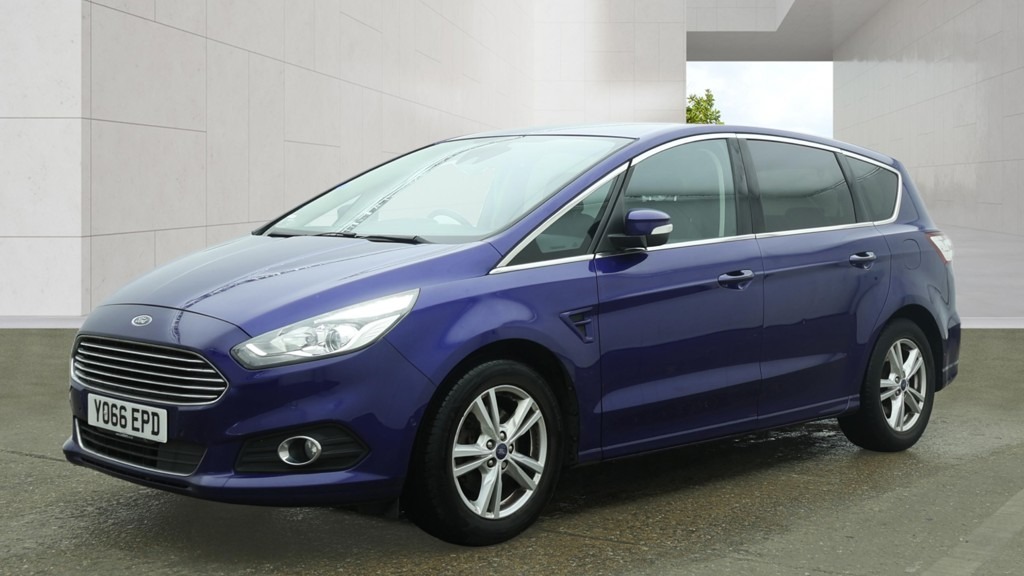 Ford S-Max 2.0 Tdci 150 Titanium 8 Services Hseats Blue #3