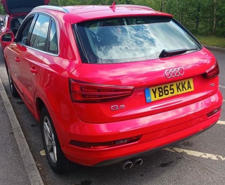 Audi Q3 2.0 Tdi Se 35 Tax Ulez Dab Bluetooth YB65KKA Red #2