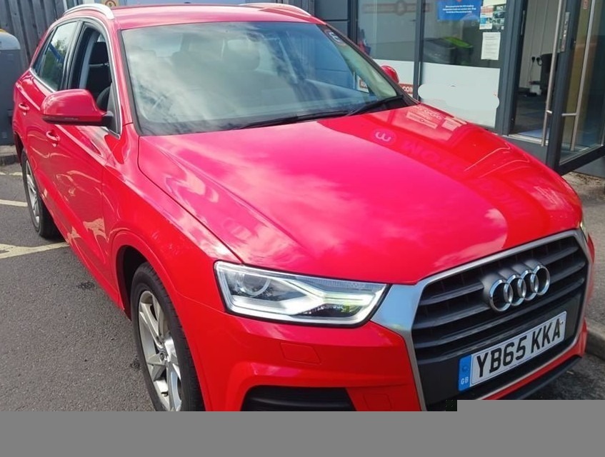 Audi Q3 2.0 Tdi Se 35 Tax Ulez Dab Bluetooth Red