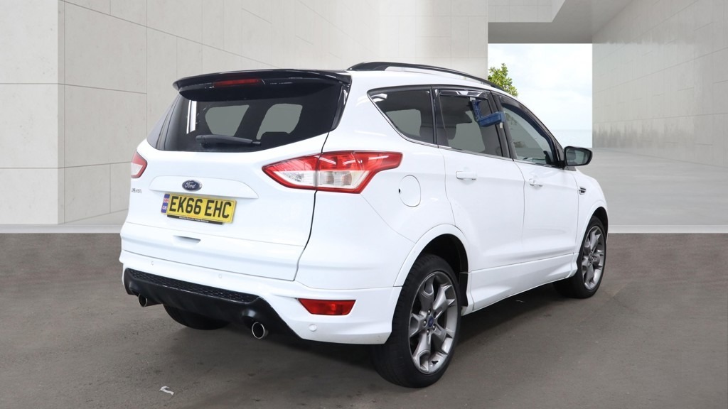 Ford Kuga 2.0 Tdci 150 Titanium Sport Nav Appearanc EK66EHC White #6