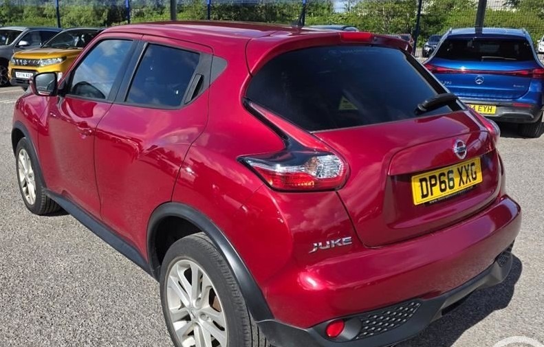 Nissan Juke 1.2 Dig-t N-connecta Nav Camera Dab U DP66XXG Red #2