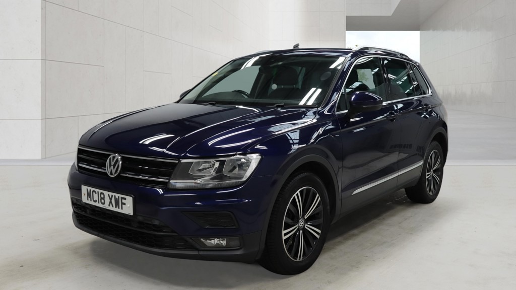 Volkswagen Tiguan 1.4 Tsi 125 Se Nav Car Net Apps Ulez 6 MC18XWF Blue #4
