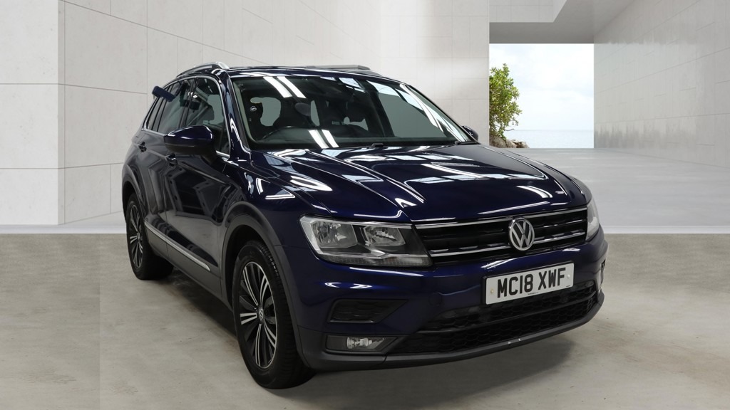 Volkswagen Tiguan 1.4 Tsi 125 Se Nav Car Net Apps Ulez 6 Blue