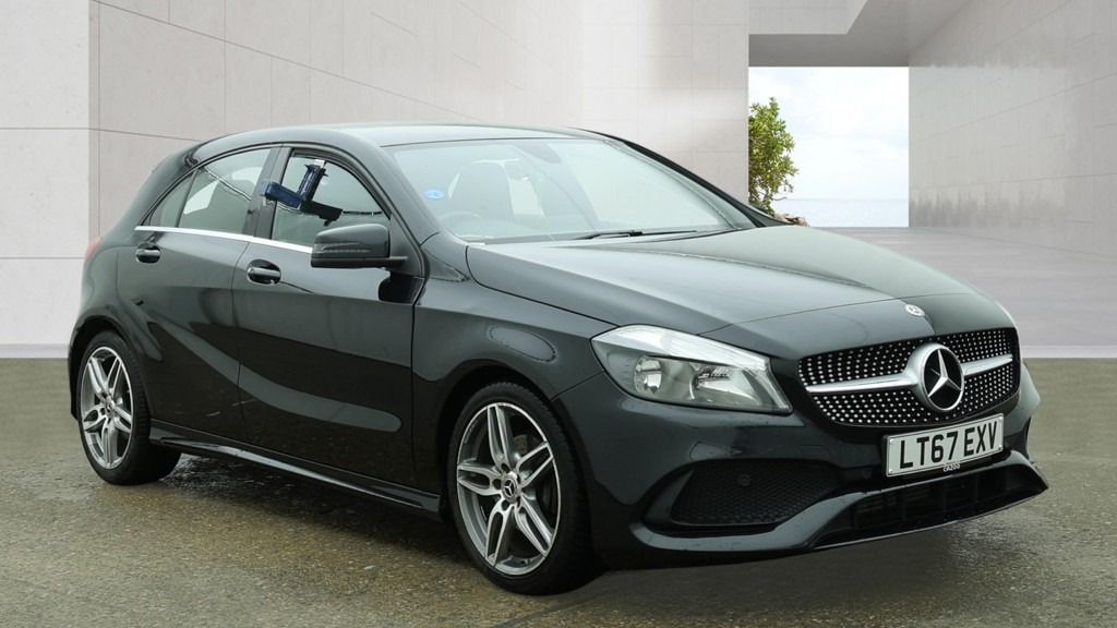 Mercedes-Benz A Class A160 Amg Line Nav Camera Ulez Bluetoo Black