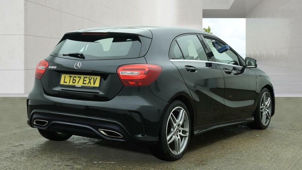 Mercedes-Benz A Class A160 Amg Line Nav Camera Ulez Bluetoo LT67EXV Black #4