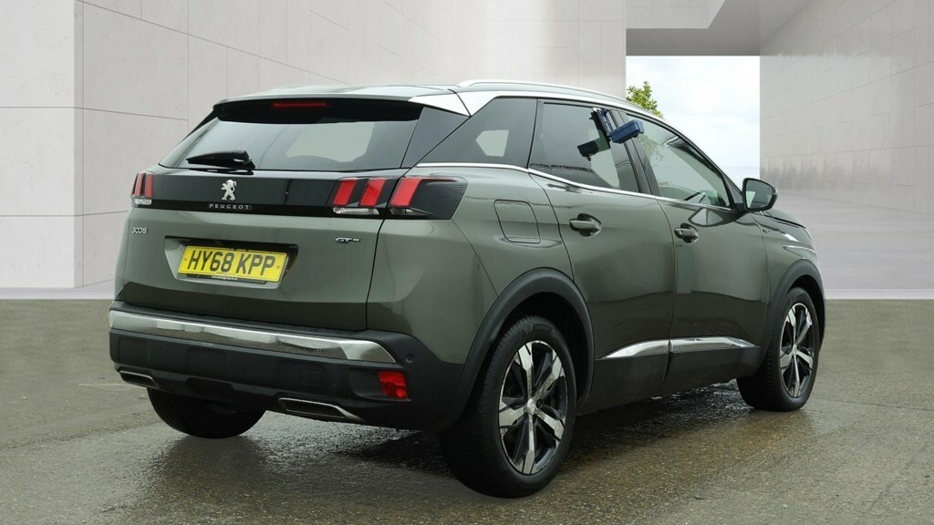 Peugeot 3008 2.0 Bluehdi 180 Gt Eat8 Panroof Nav Cam HY68KPP Grey #5