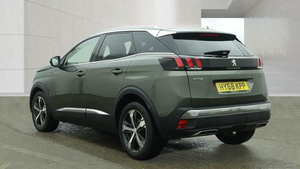 Peugeot 3008 2.0 Bluehdi 180 Gt Eat8 Panroof Nav Cam HY68KPP Grey #4