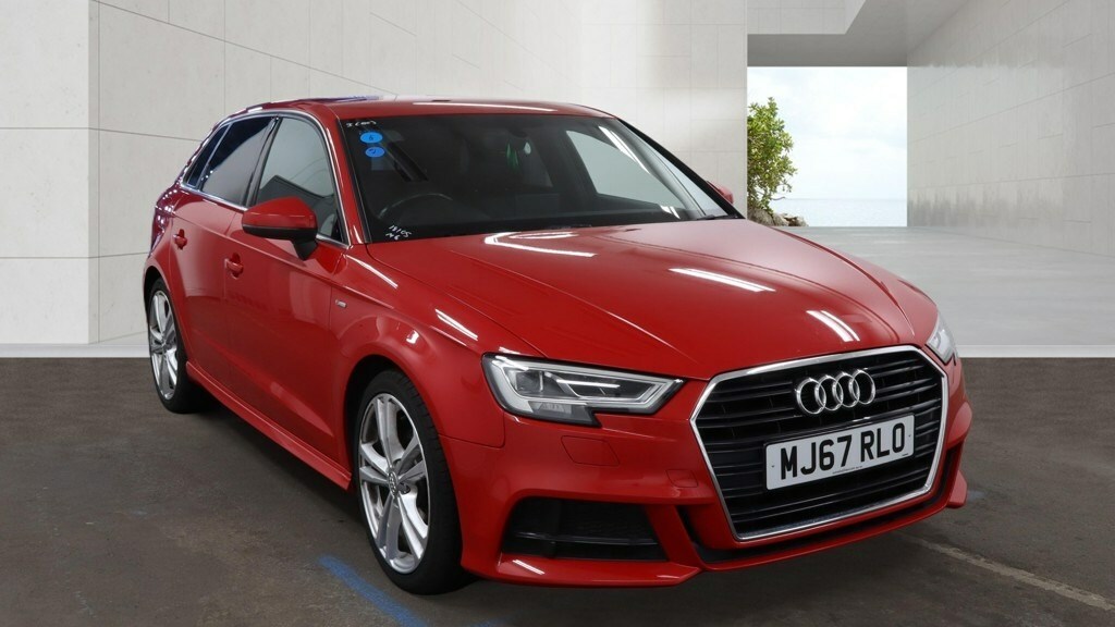 Audi A3 1.5 Tfsi S Line S Tronic Tech Pack Nav Red