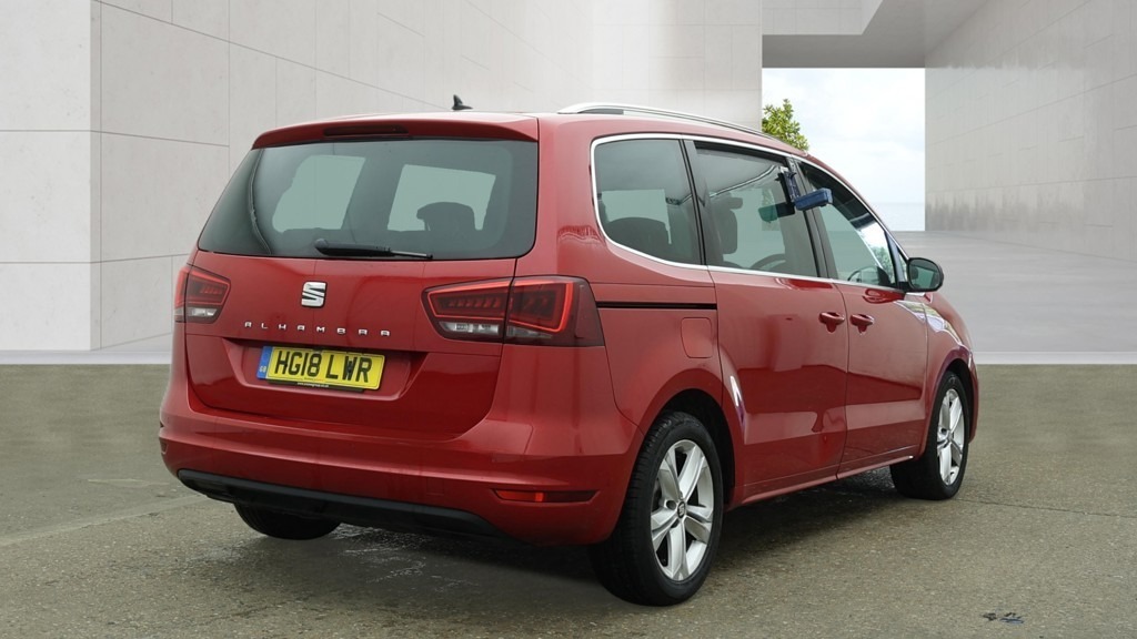 Seat Alhambra 2.0 Tdi Cr Xcellence Dsg Panroof Nav Ca Red #2