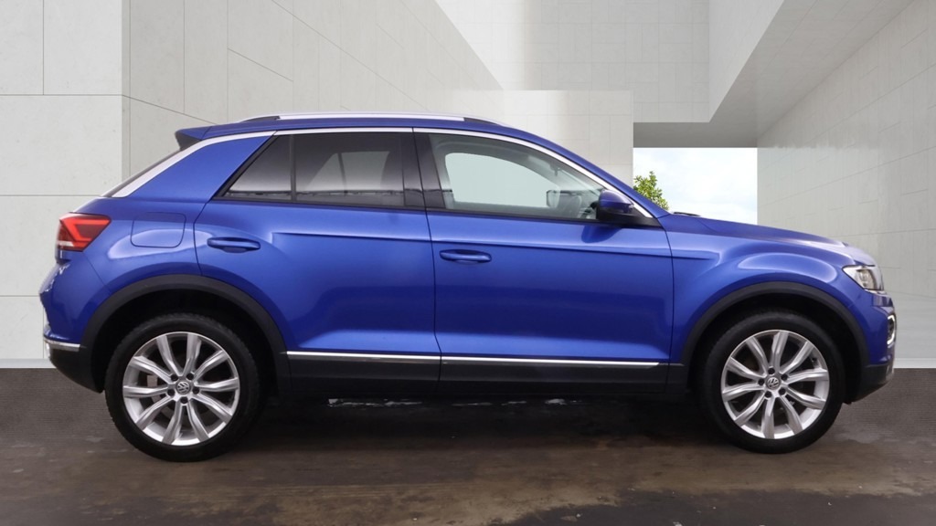 Volkswagen T-Roc 1.5 Tsi Evo Sel Nav Dab Ulez 6 Servic YY69YWO Blue #6
