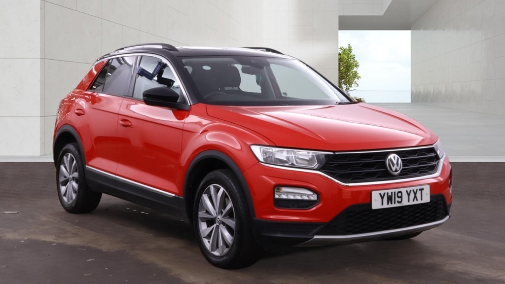 Volkswagen T-Roc 1.5 Tsi Evo Design Panroof Nav 1 Owner Red