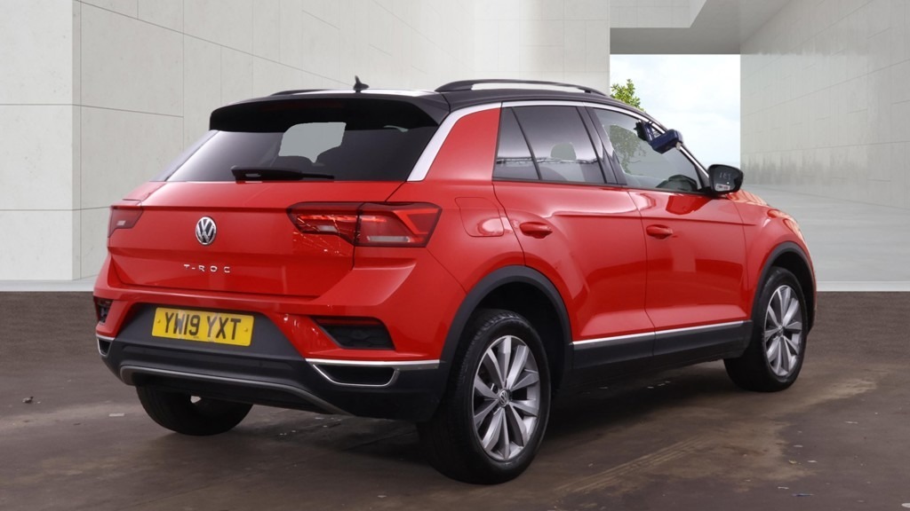 Volkswagen T-Roc 1.5 Tsi Evo Design Panroof Nav 1 Owner YW19YXT Red #6