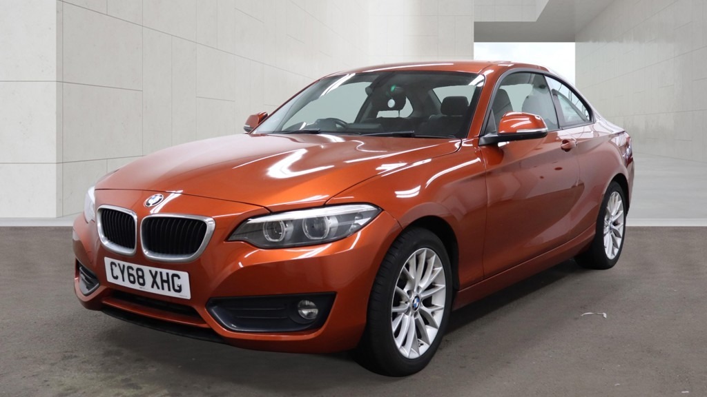 BMW 2 Series 218I Se Pro Media Nav Ulez Dab Blue CY68XHG Orange #4